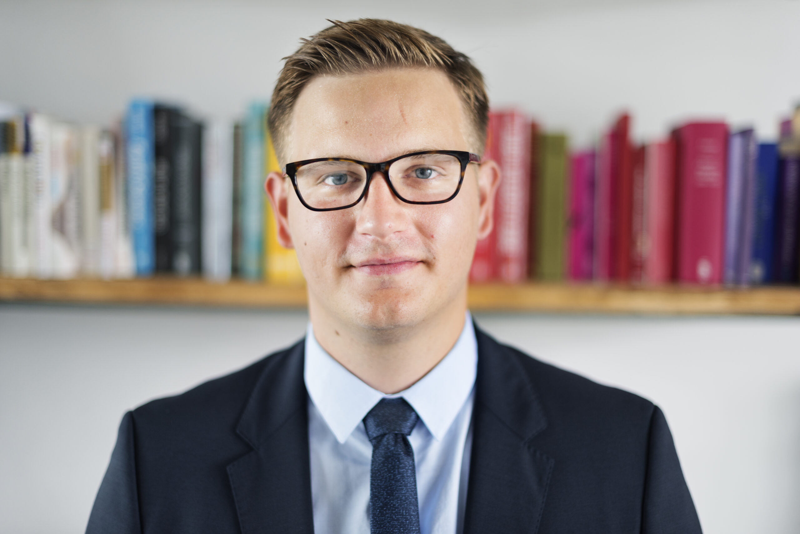 Smart looking teacher